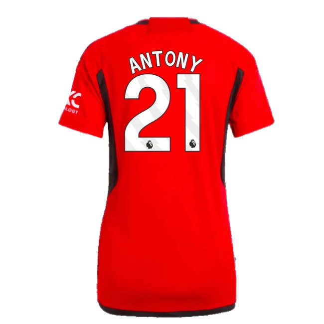 2023-2024 Man Utd Home Shirt (Ladies) (Antony 21)