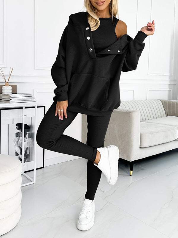 Women Casual and Comfortable Sweatshirt Suit