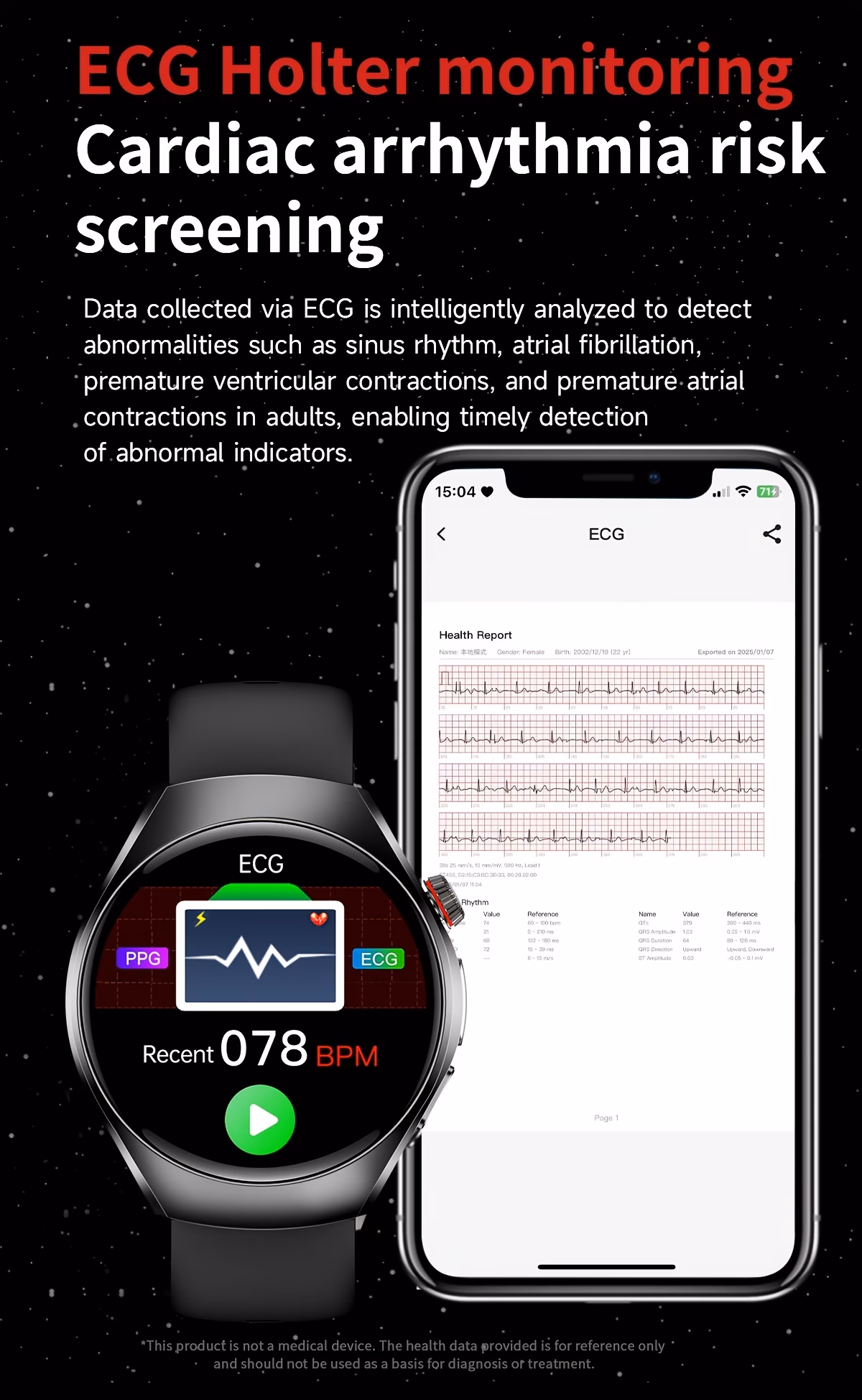 2026     watch 1 43 inch high definition full   supports wireless calls voice   one click sos for help 100 sports   remote monitoring fitness tracking suitable for   phones and for iphone Product details 5