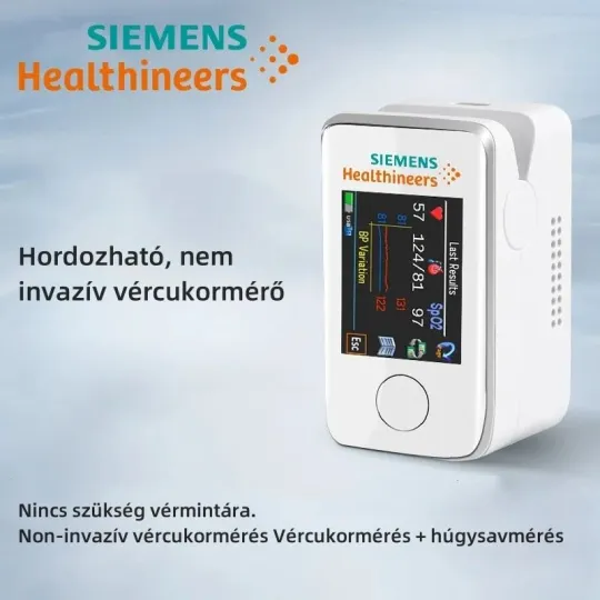 2025 Siemens non-invazív multifunkcionális vércukormérő