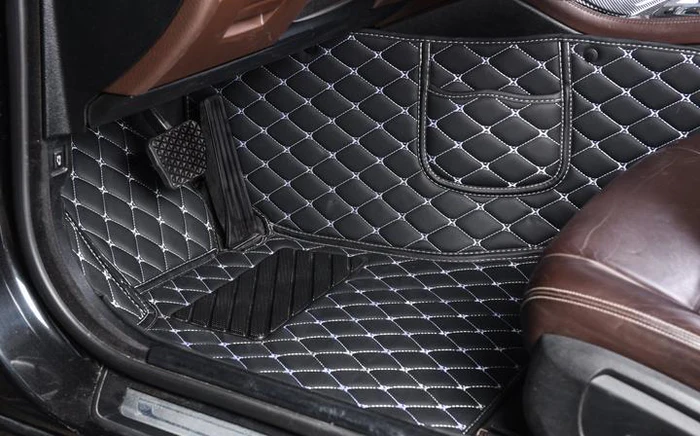 🚗💨Covorașe auto personalizate din piele pentru picioare, zeci de stiluri, acoperire completă, Automotive, lux, 2013 ~ 2019