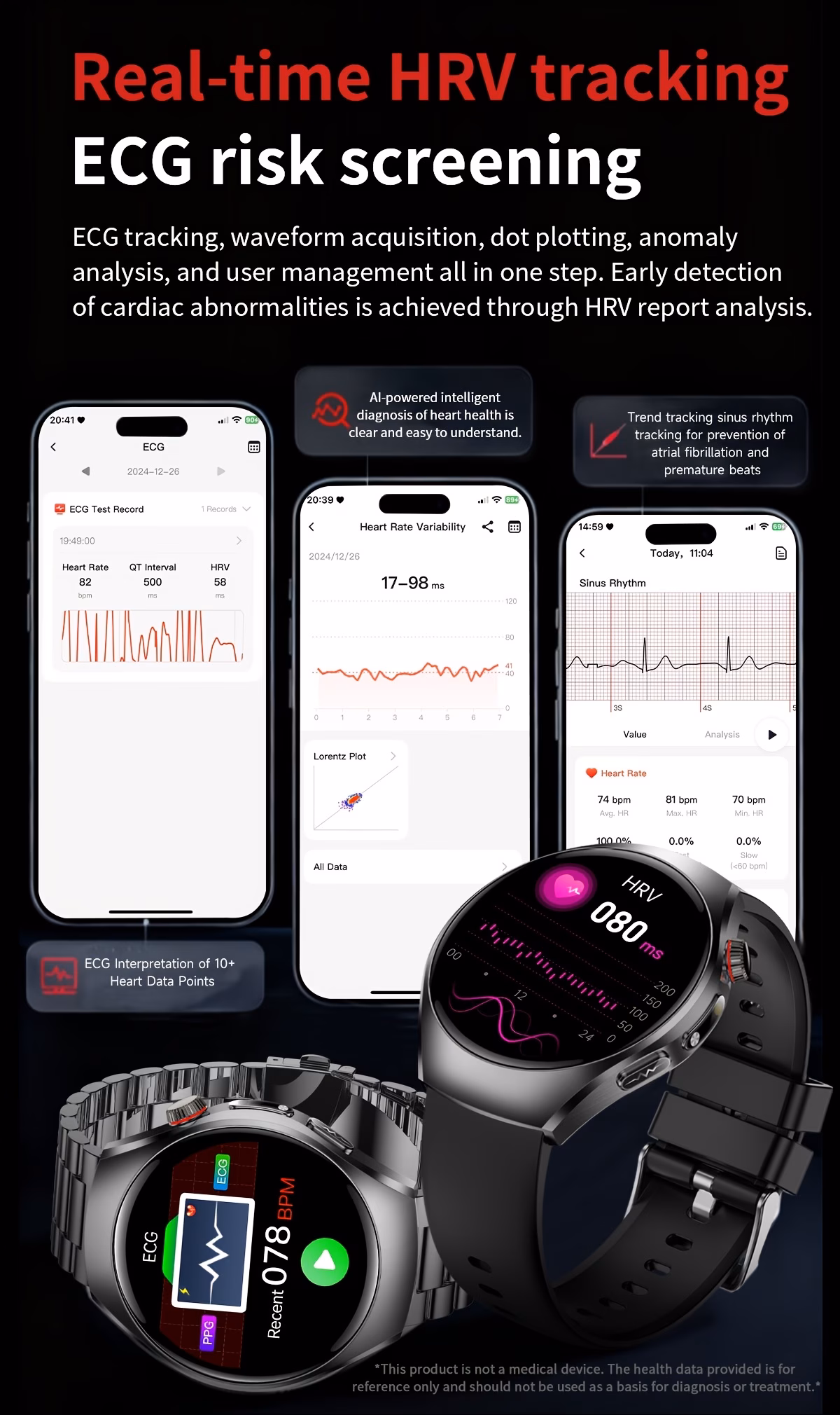 2026     watch 1 43 inch high definition full   supports wireless calls voice   one click sos for help 100 sports   remote monitoring fitness tracking suitable for   phones and for iphone Product details 7