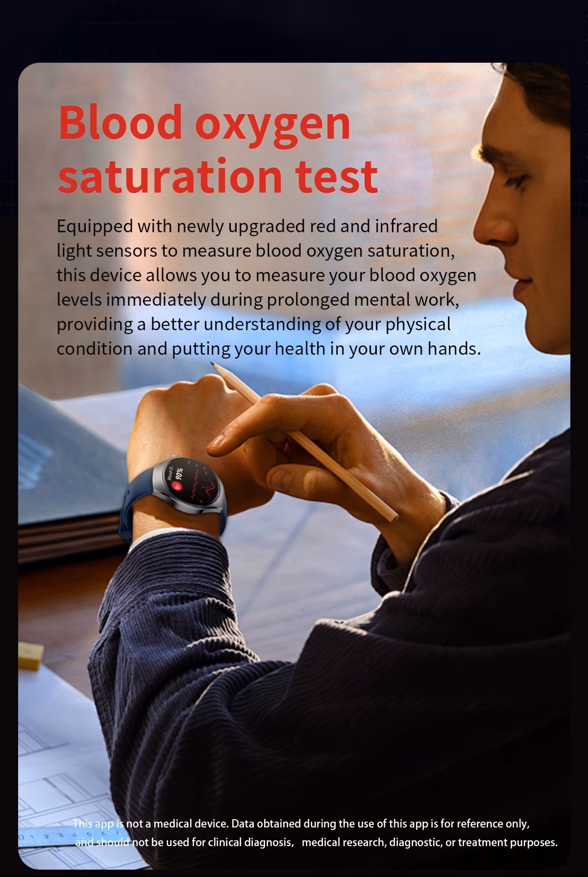 2026     watch 1 43 inch high definition full   supports wireless calls voice   one click sos for help 100 sports   remote monitoring fitness tracking suitable for   phones and for iphone Product details 11