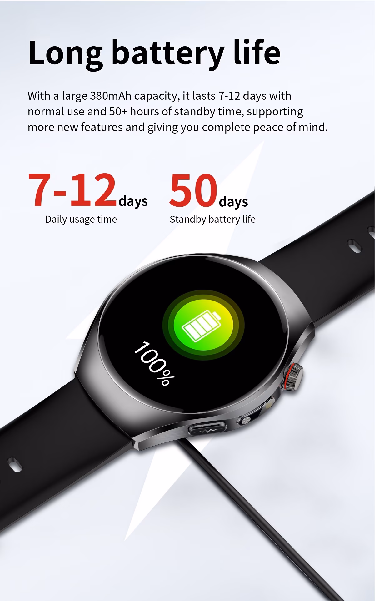2026     watch 1 43 inch high definition full   supports wireless calls voice   one click sos for help 100 sports   remote monitoring fitness tracking suitable for   phones and for iphone Product details 21
