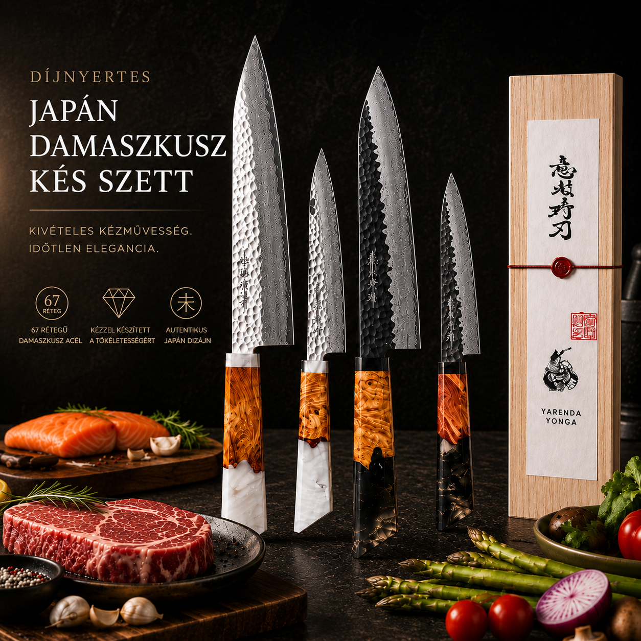 [Copy]Limitált kiadás: 𝔽𝕀𝕊𝕂𝔸ℝ𝕊® 5 DB-OS KÉSKÉSZLET FISKARS EDGE BLOKKBAN, ÉLES KONYHAKÉS + ÉLEZŐ SZETT