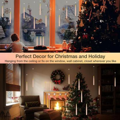 Floating LED Candles with Magic Wand Remote – Create a Magical Haunted Atmosphere in Seconds