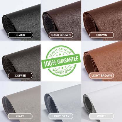 Self-Adhesive Leather Repair Patch Tape for Sofas & Car Seats