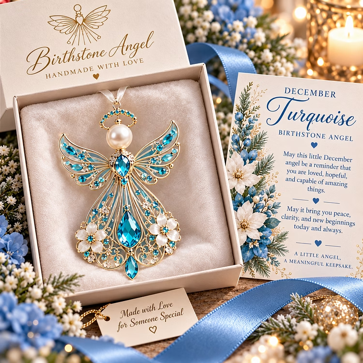 🌟Last Day 60% OFF🎁Birth Month Guardian Angel | 12 Birthstone-Inspired Keepsakes for Meaningful Gifts✨