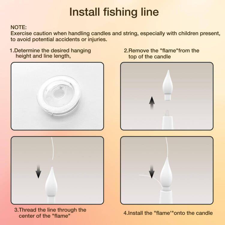 Floating LED Candles with Magic Wand Remote – Create a Magical Haunted Atmosphere in Seconds