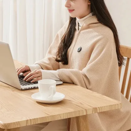 🔥 Christmas Sale — 60% OFF! ❄️ Stay Warm All Winter — Portable Electric Heated Blanket Shawl