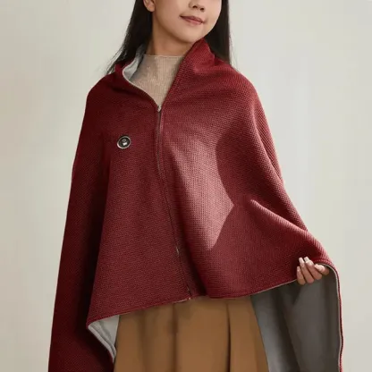 🔥 Christmas Sale — 60% OFF! ❄️ Stay Warm All Winter — Portable Electric Heated Blanket Shawl