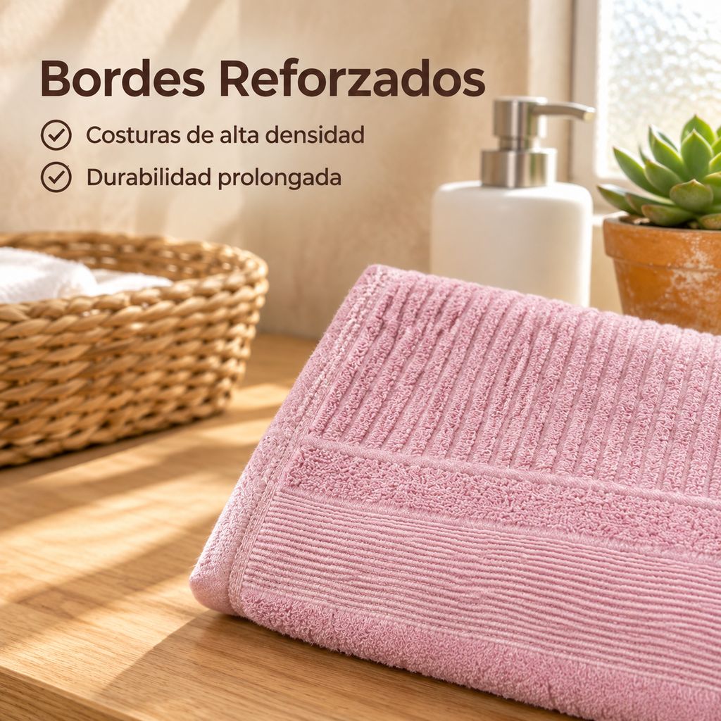 Toalla facial cuadrada de algodón puro para uso doméstico