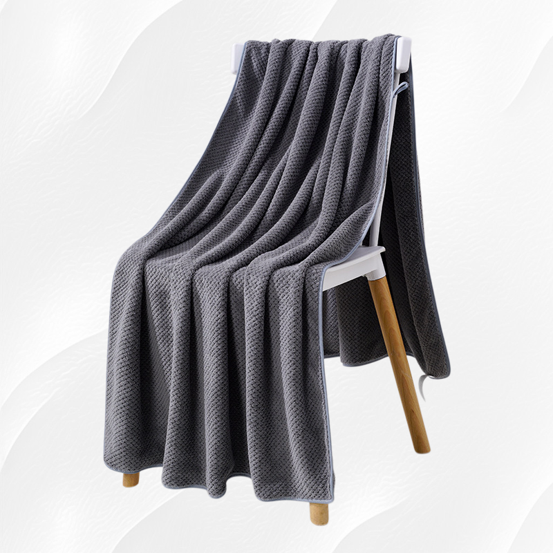 Toalla súper absorbente que no suelta pelusa