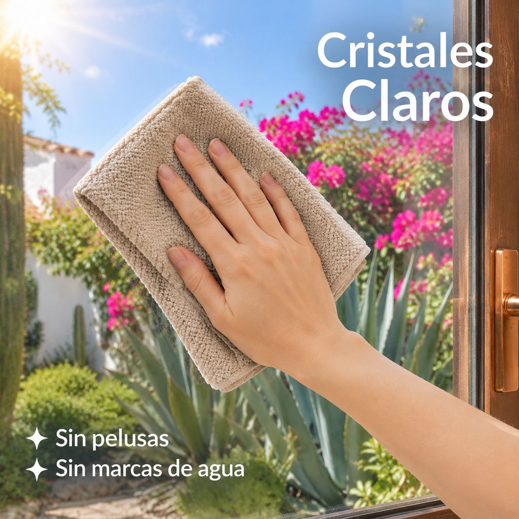 Toalla súper absorbente que no suelta pelusa