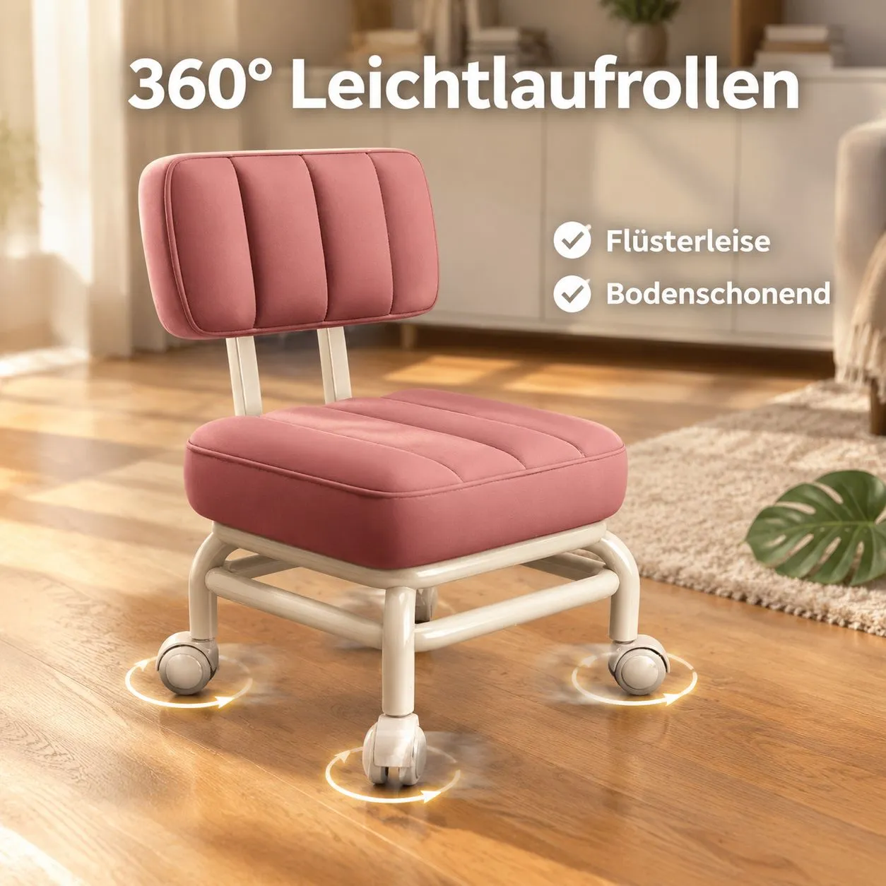 Drehstuhl mit Rollen