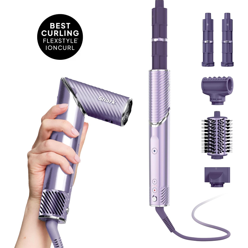 FlexStyle IonCurl Hair Styler in Lilac - HD840
