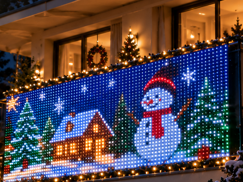 Pick a Christmas light design