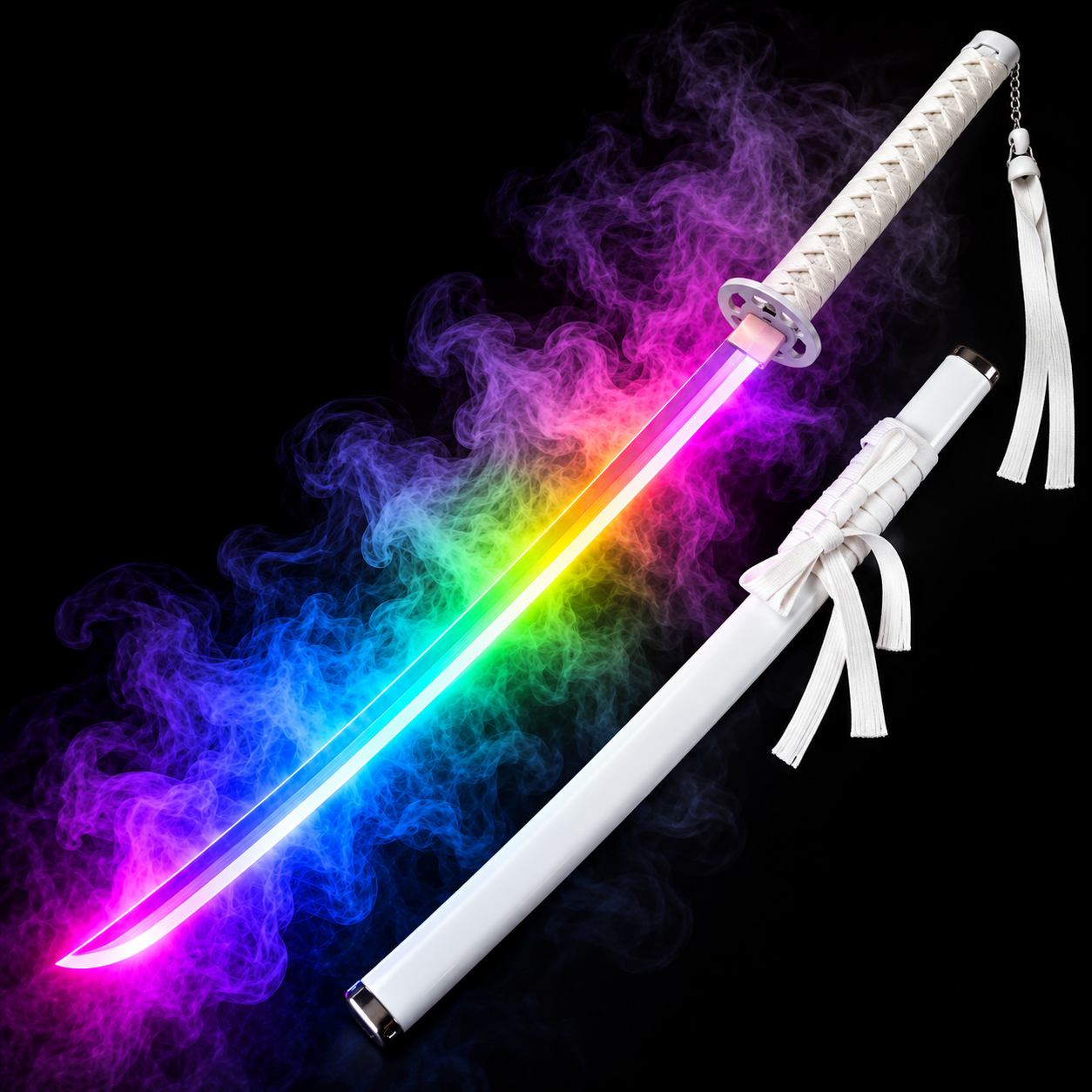 JovrelMist Blade - LED Light-Up Sword with Mist Effect