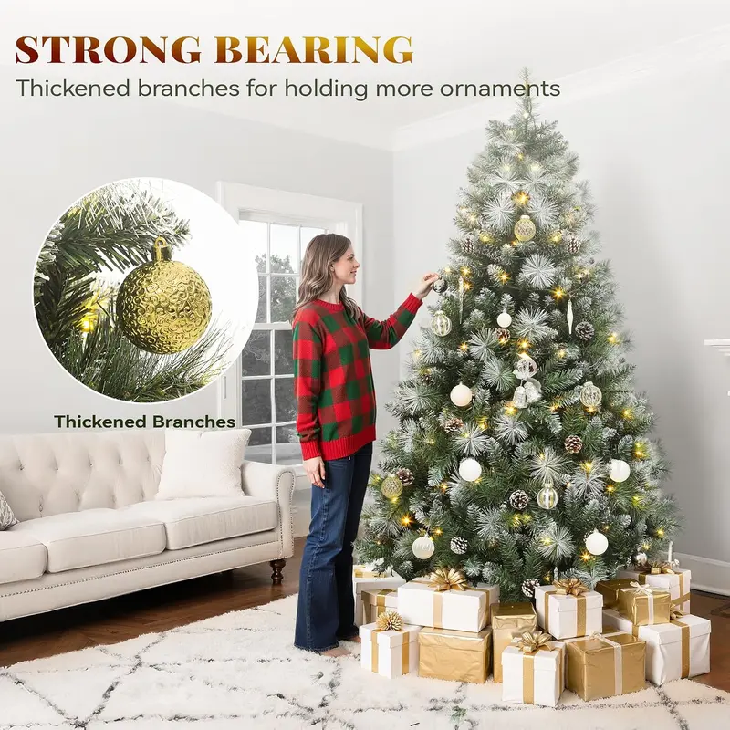 Sturdy ornament bearing branches