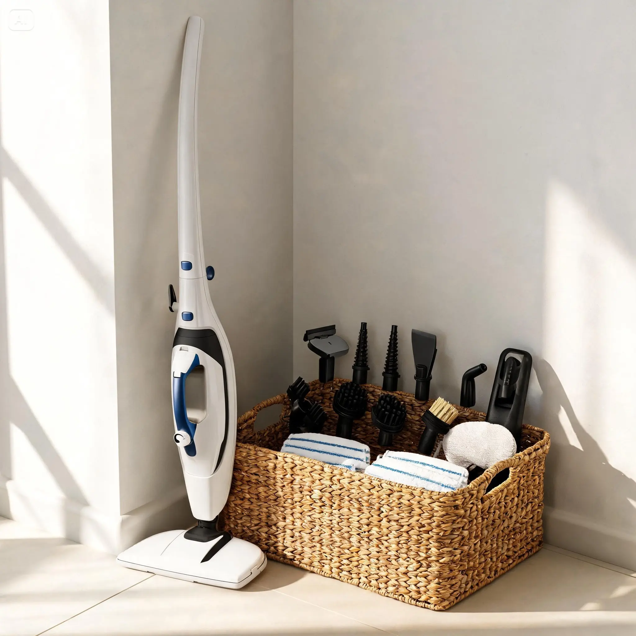 GLEEHILL 10-in-1 Steam Mop with Handheld Steamer