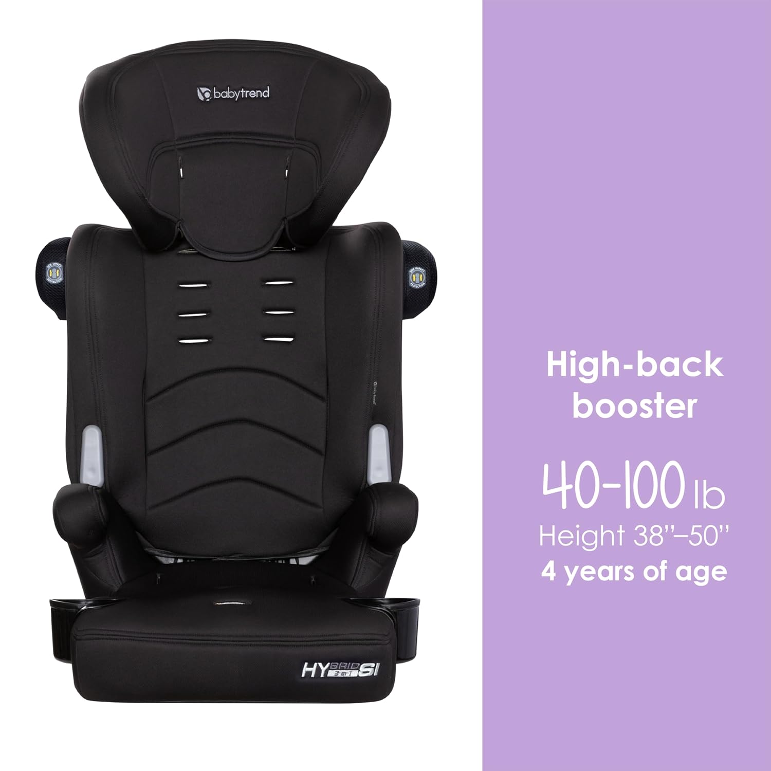 Hybrid SI high-back booster