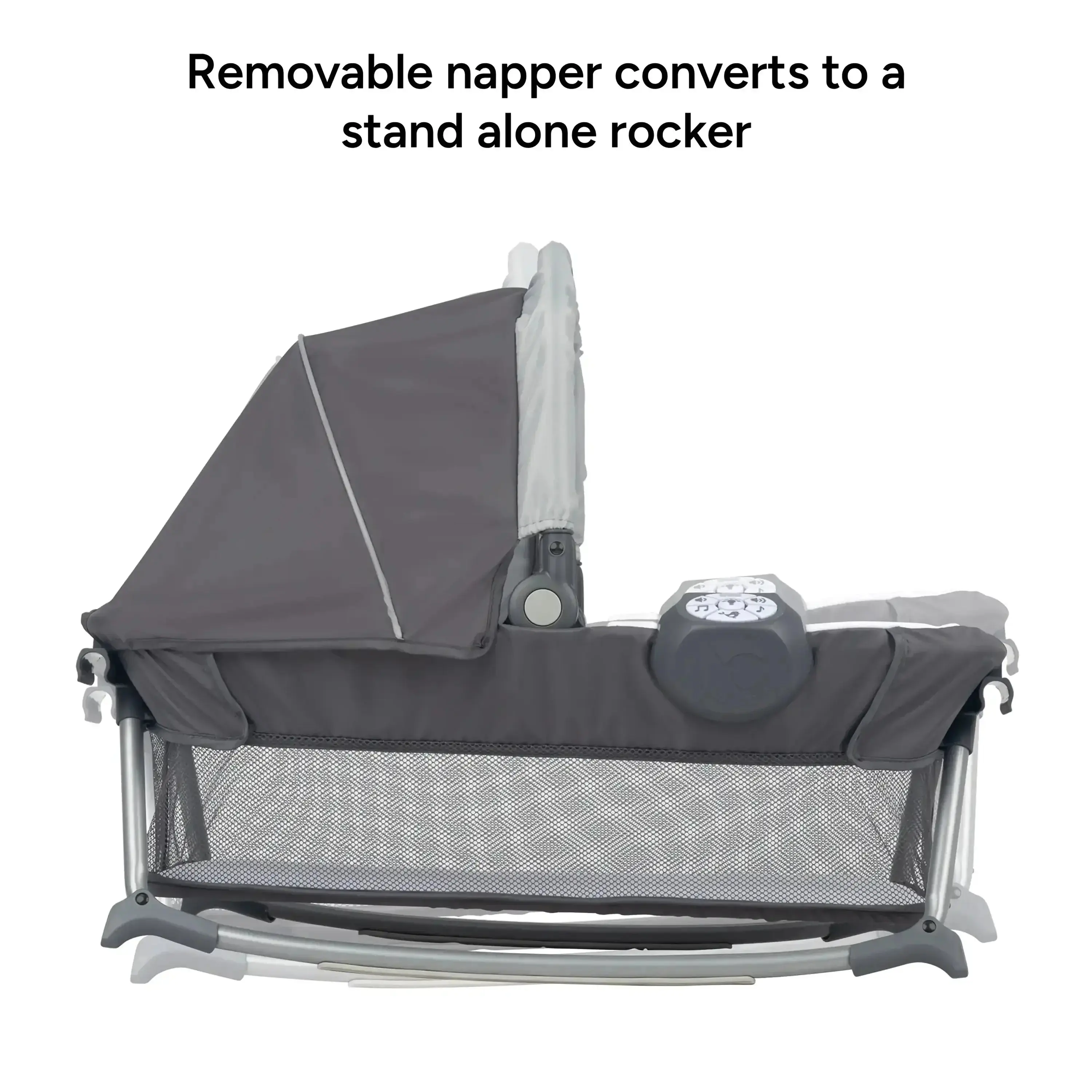 Portable Baby Playard with Bassinet & Changing Table