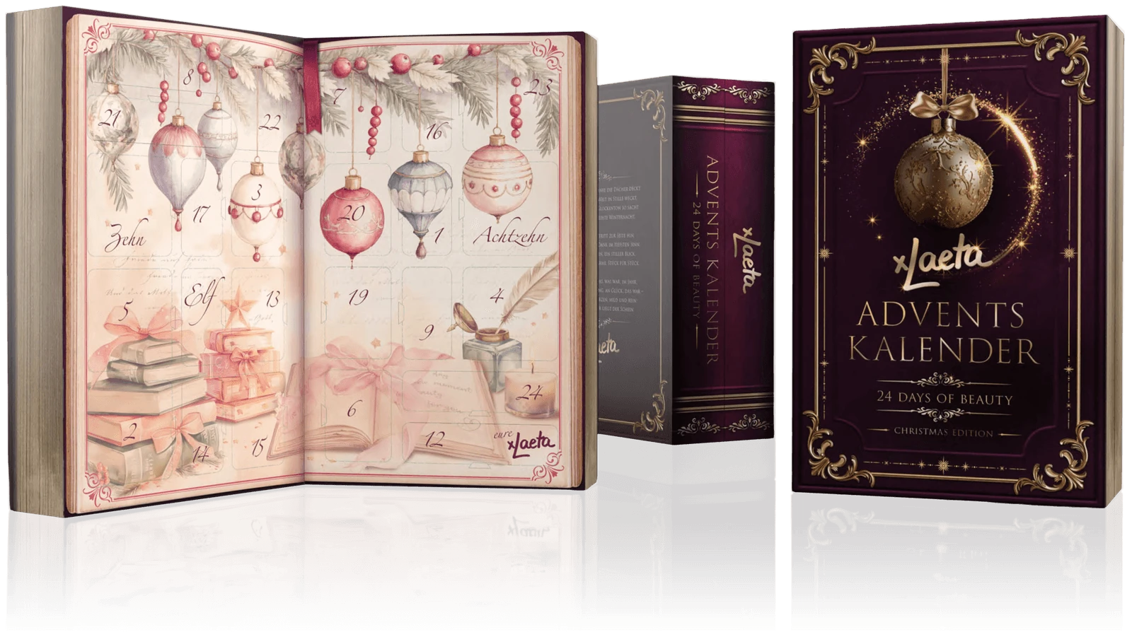xLaeta Adventskalender 2026 – 24 Türchen voller Beauty-Überraschungen