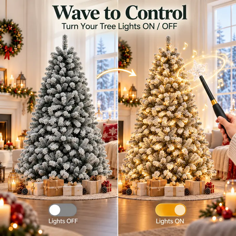 Wave to turn lights on and off