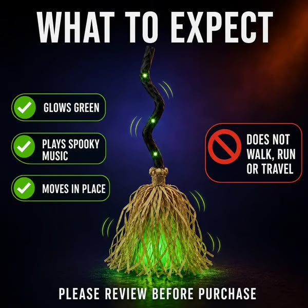 Witch broom product functions and stationary dancing motion