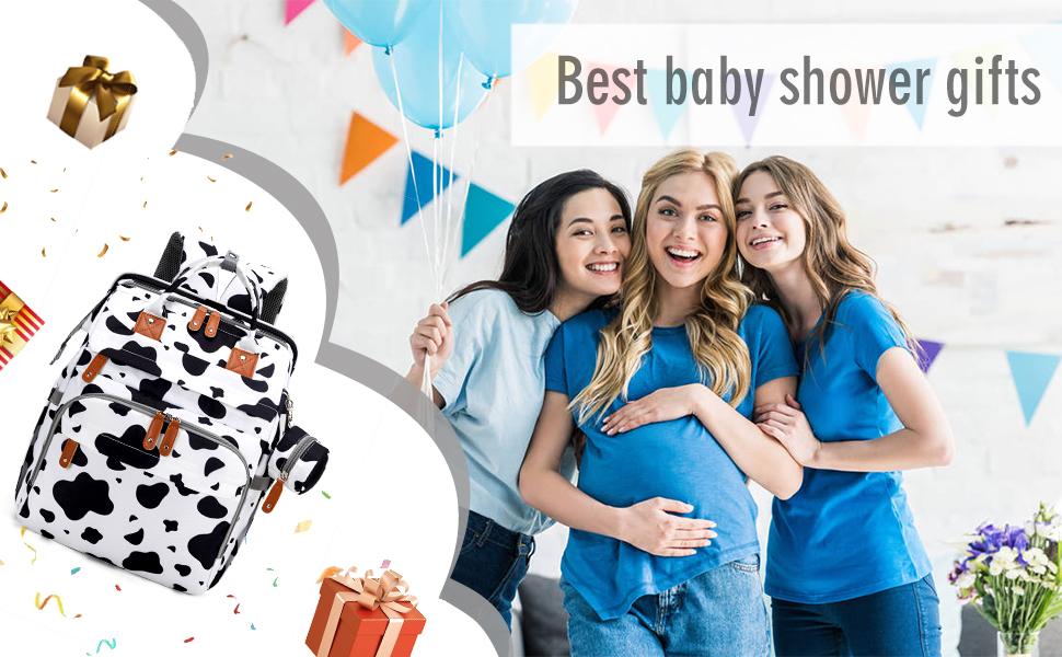 Kabaqoo Diaper Bag Backpack for New Moms - Multifunctional, Waterproof, Large Capacity, Lightweight, Portable, Multi-Compartment, Foldable with Mosquito Net for Newborn Travel & Everyday Use
