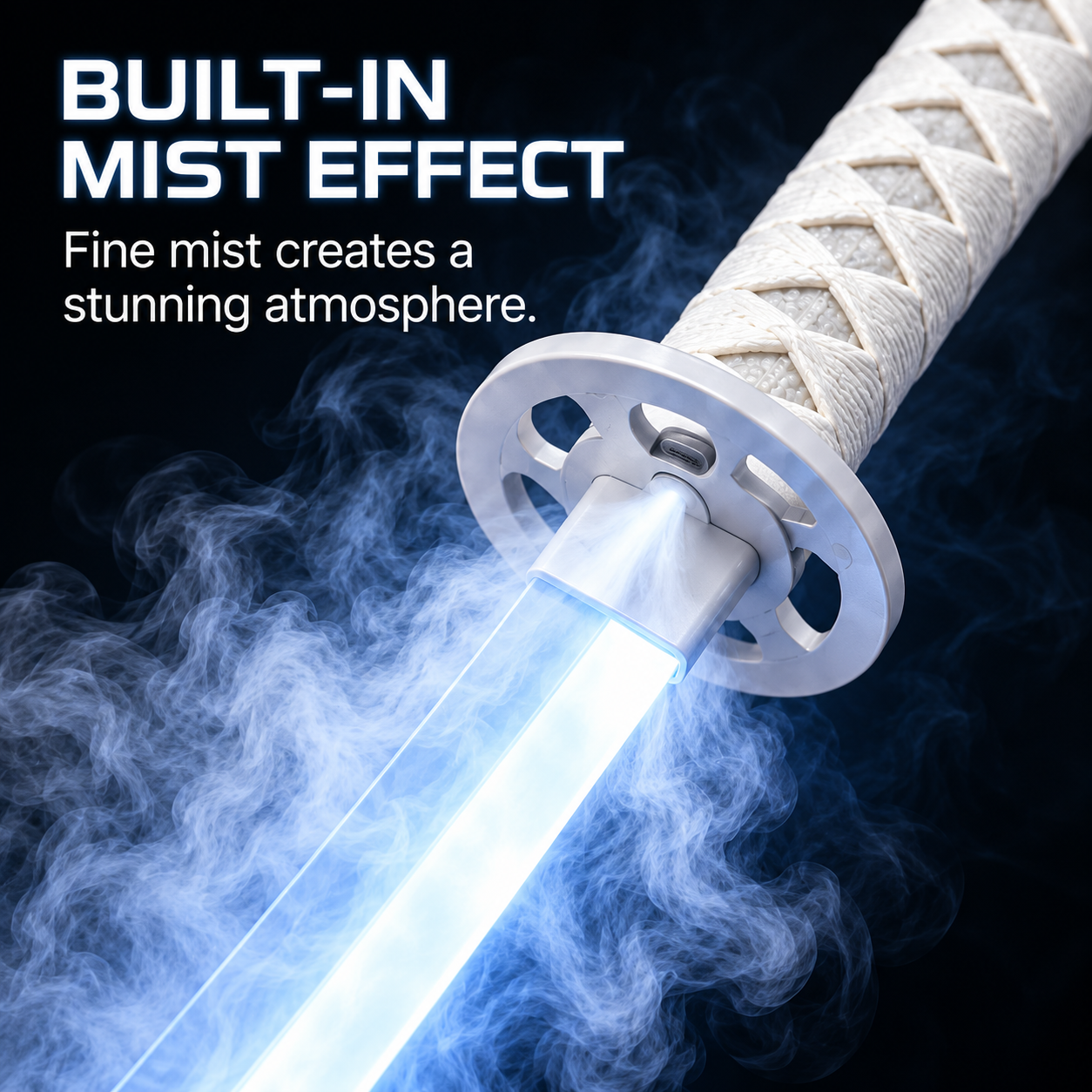 JovrelMist Blade - LED Light-Up Sword with Mist Effect