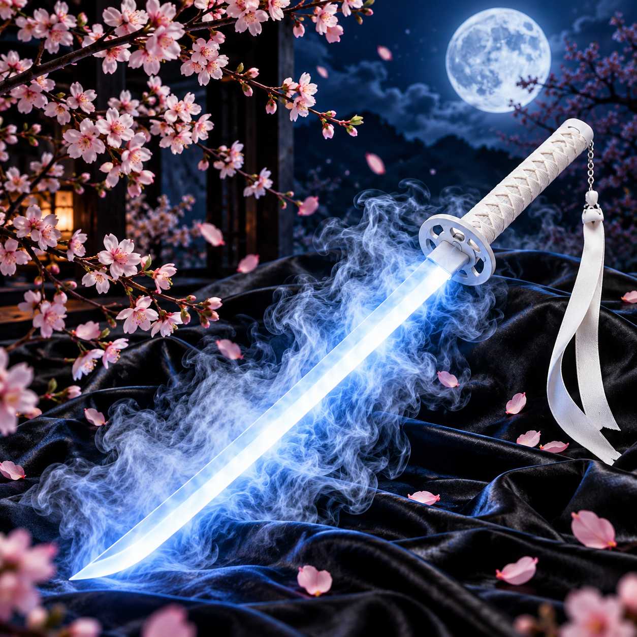 JovrelMist Blade - LED Light-Up Sword with Mist Effect