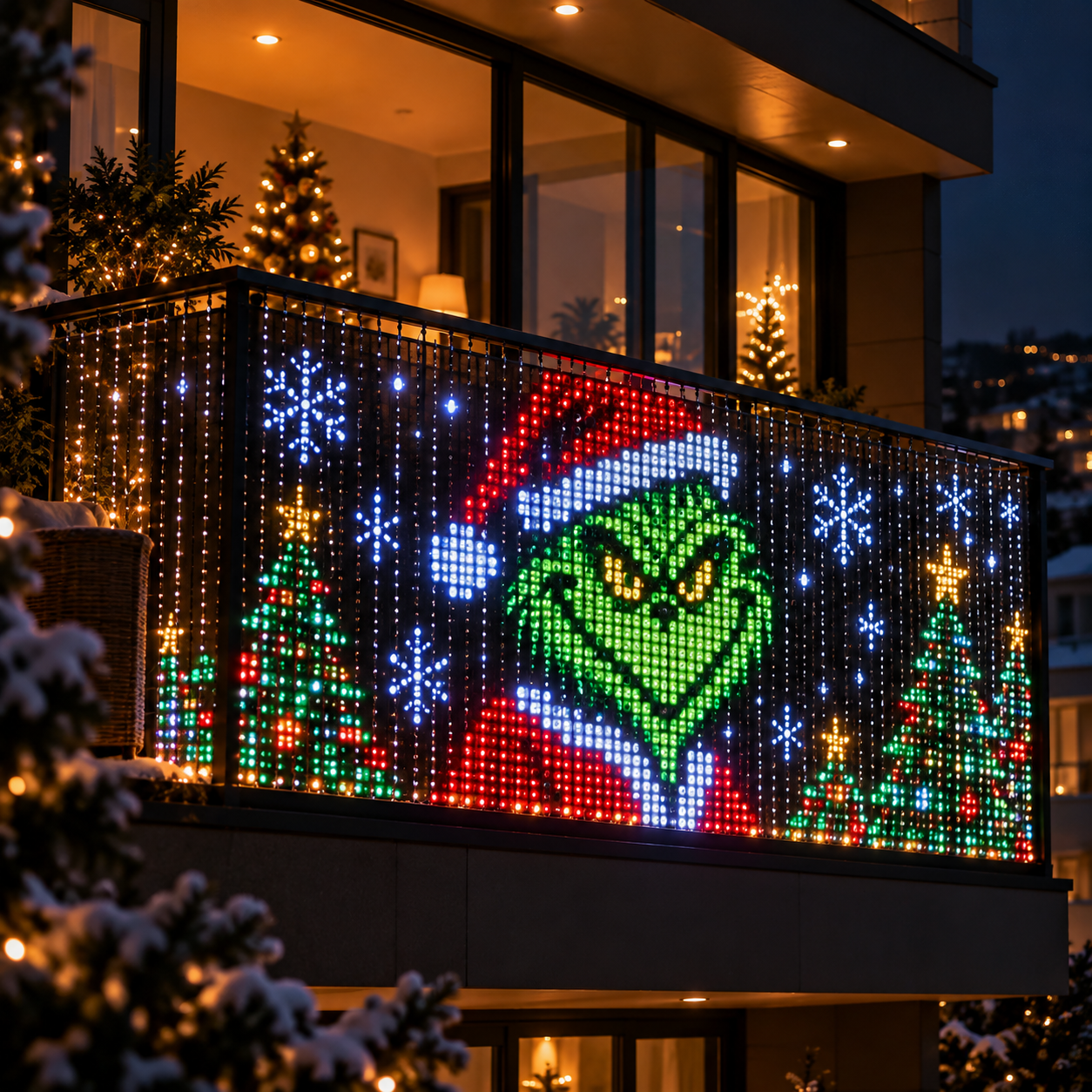 Bdzuml™ Smart Animated Christmas Balcony Lights