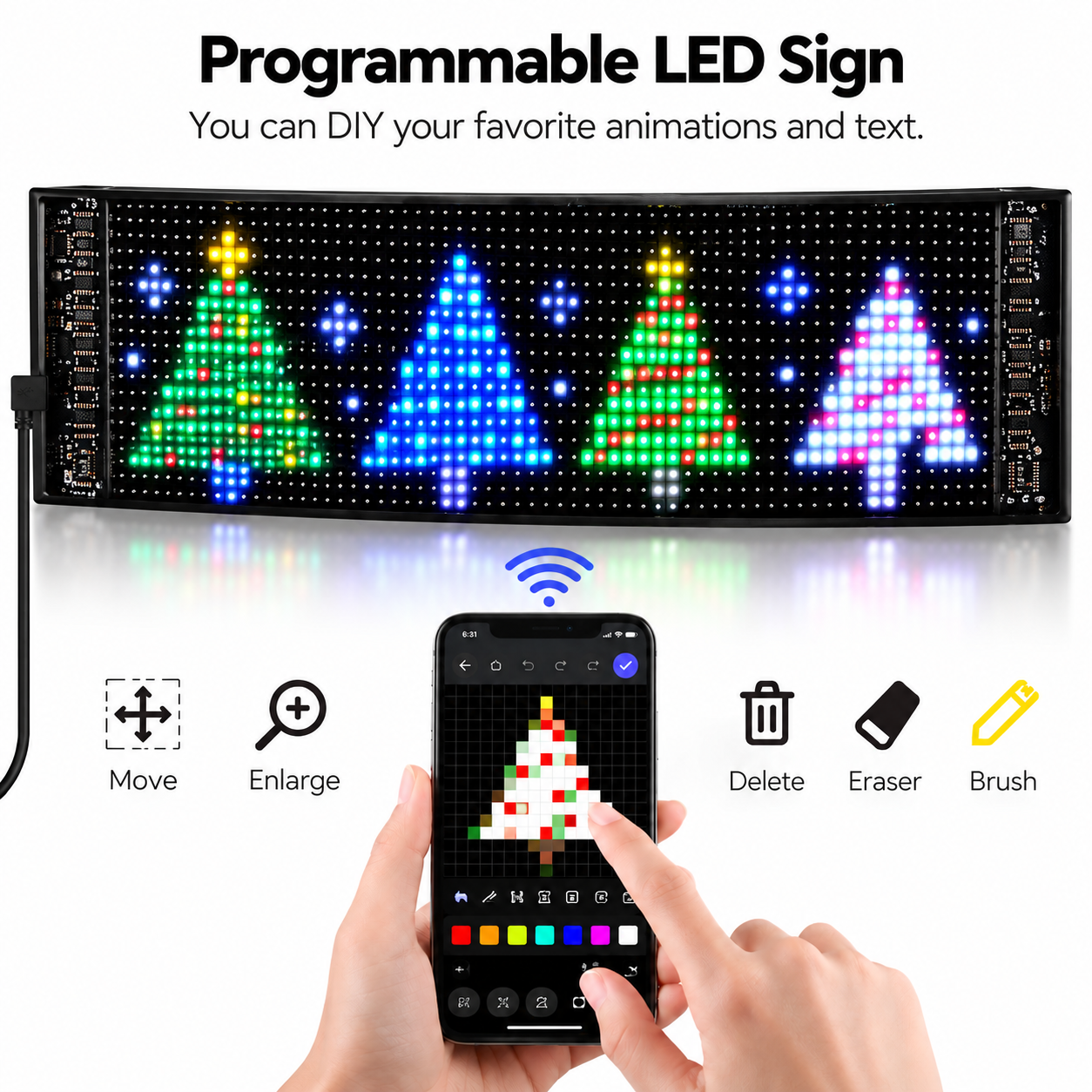Custom LED Car Display