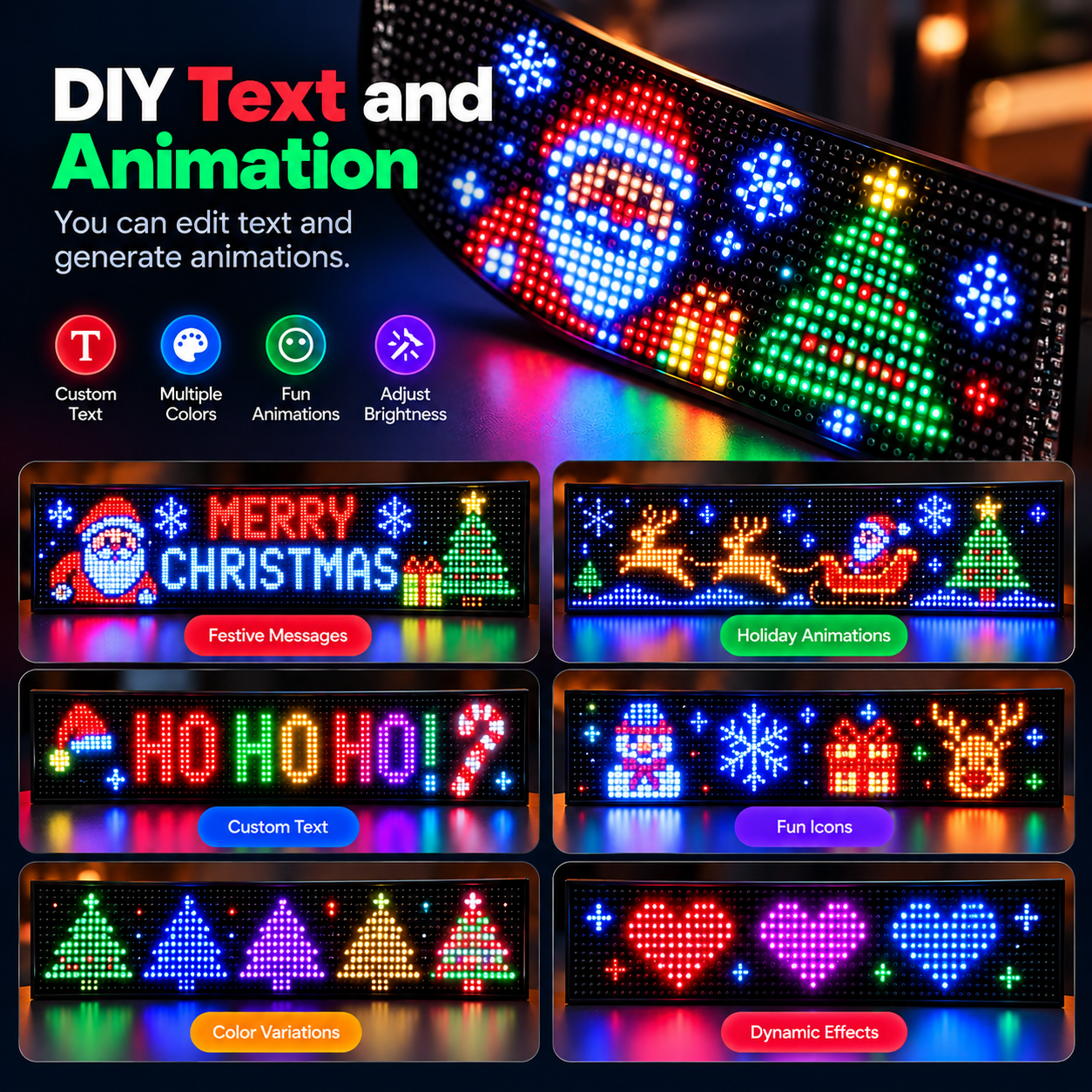 Custom LED Car Display