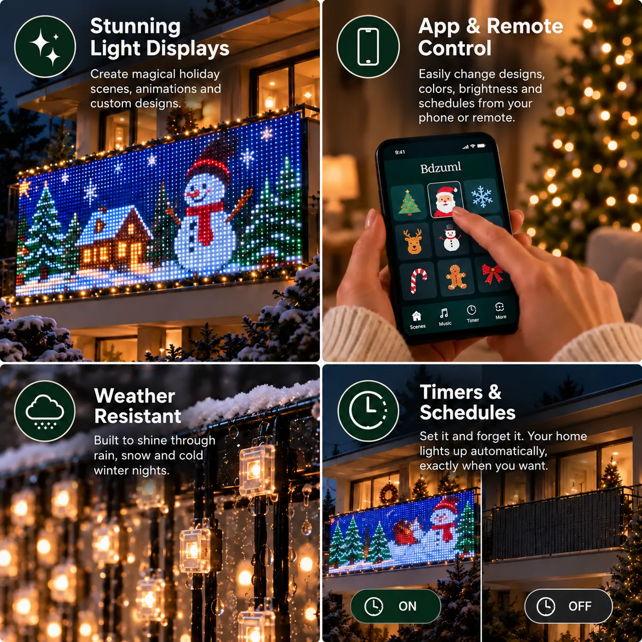 Bdzuml™ Smart Balcony Lights
