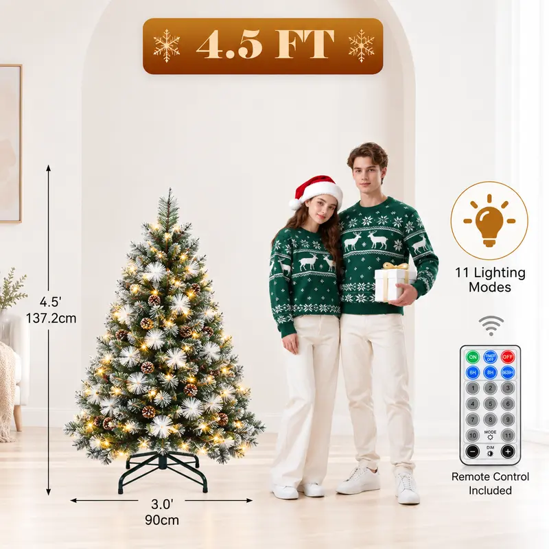 4.5ft Scotch Pine Christmas tree version photograph