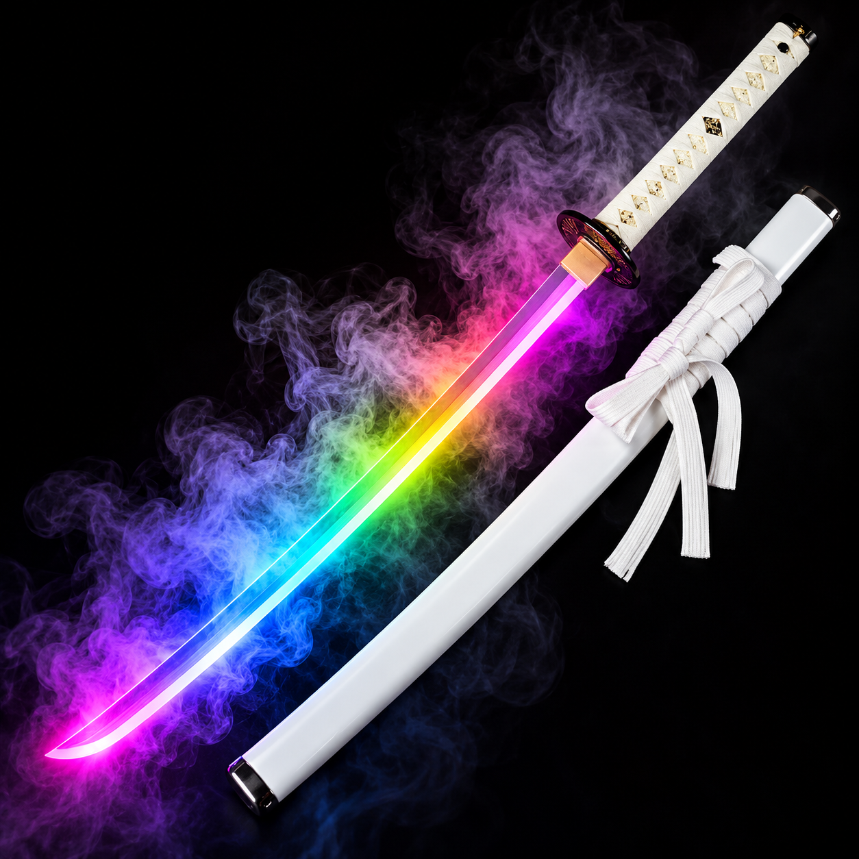 JovrelMist Blade - LED Light-Up Sword with Mist Effect