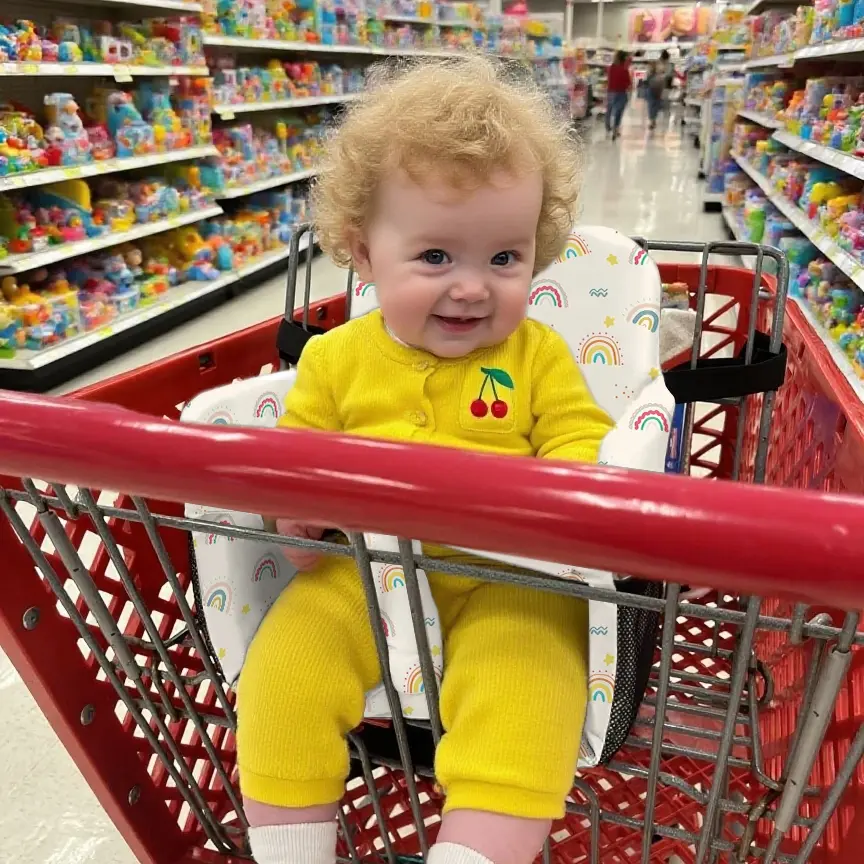 Shopping Cart Cover for Baby, High Chair Cover, Grocery Cart Cover, Cart Seat Cover for Baby, Shopping Cart Seat, Shopping Cart Cover for Baby Girl, Shopping Cart Cover for Baby Boy, Cozy, Cart Cover for Babies