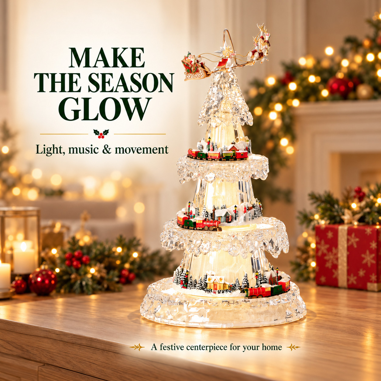 Make the season glow.