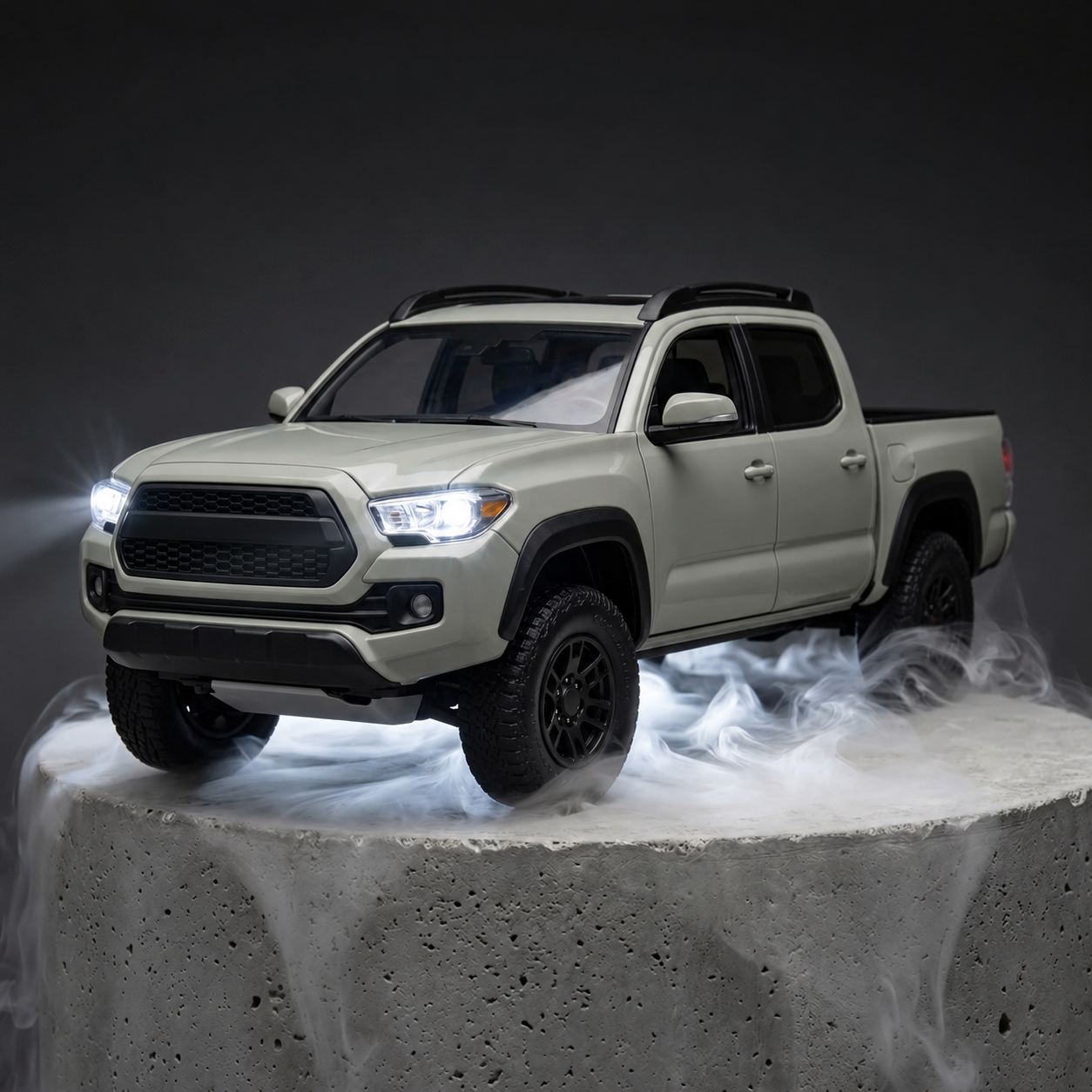 Tacoma truck diffuser, front view