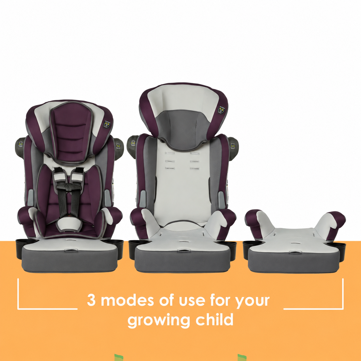3-in-1 booster car seat
