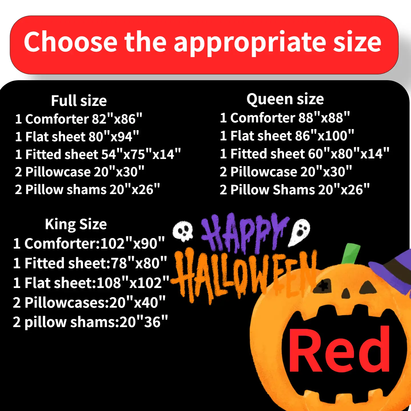 7 piece bedding set