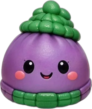 Festive squishy character