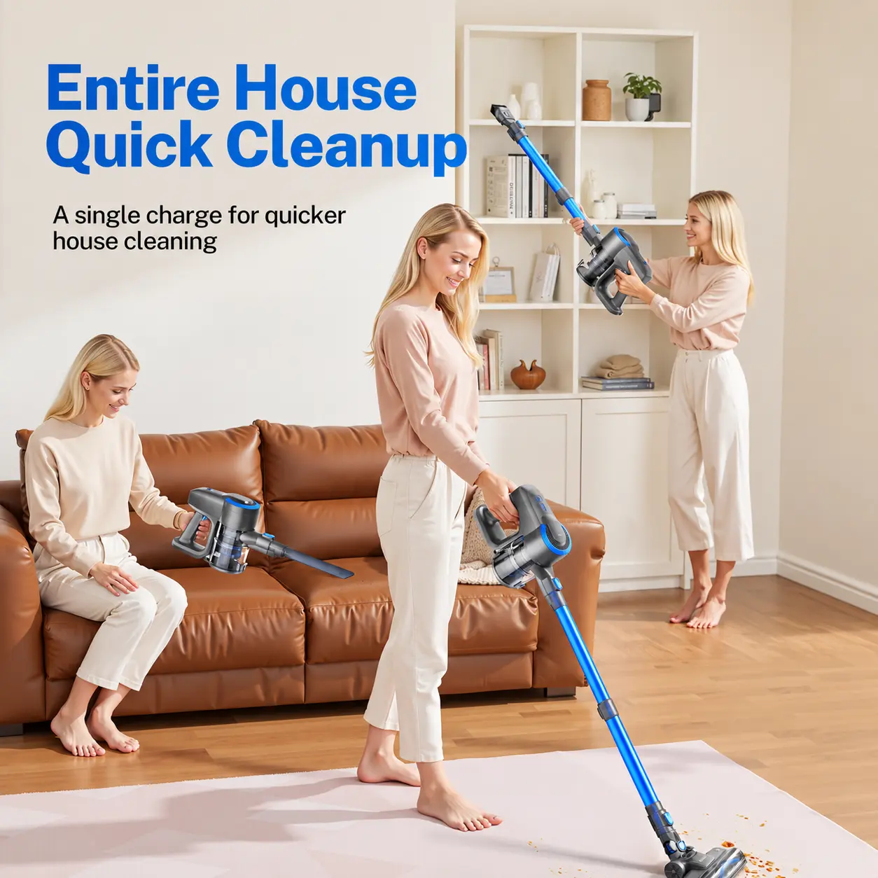 Devoac N3P Cordless Stick Vacuum Cleaner