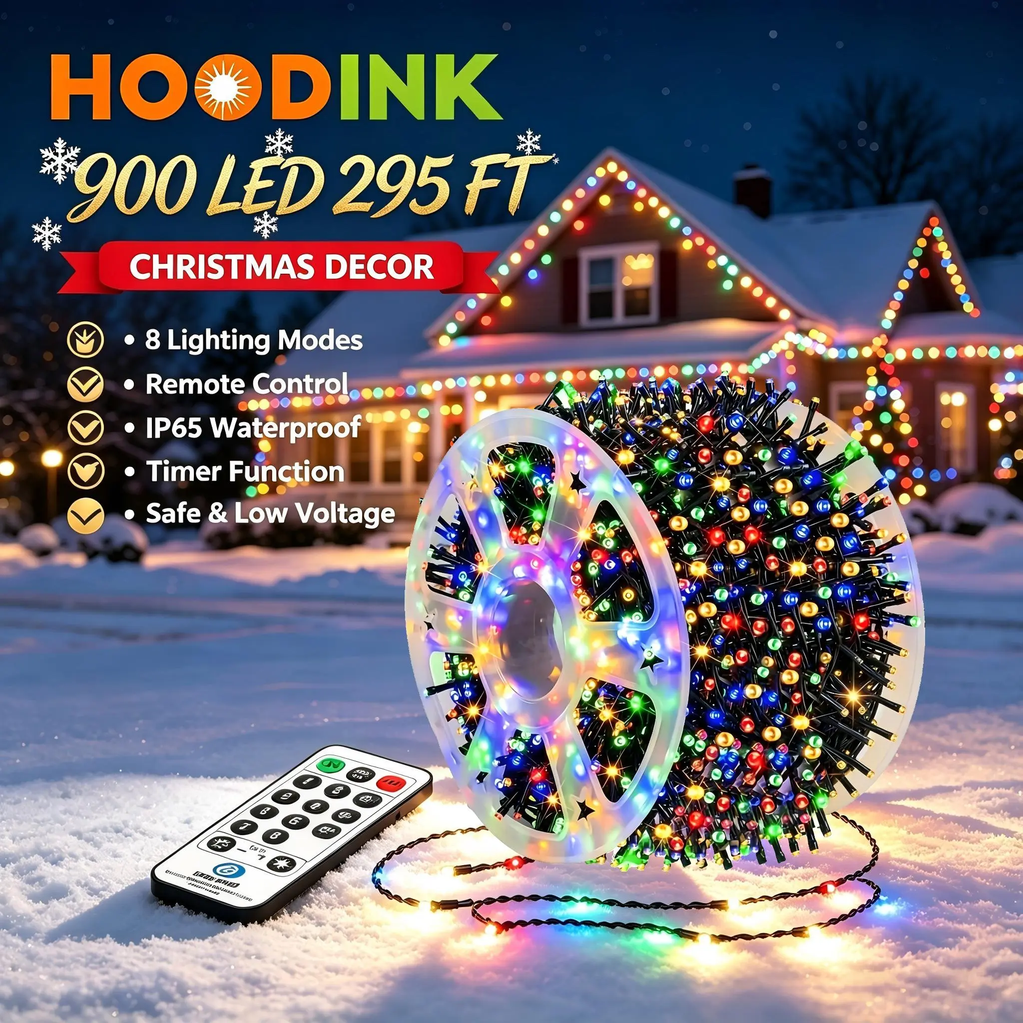 String light reel and remote control
