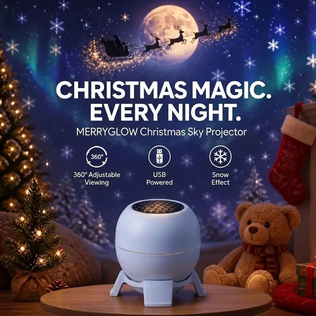Bdzuml™️ Christmas Sky Projector