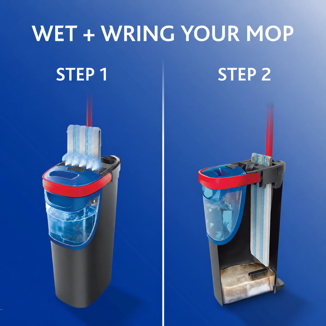 H2prO flat mop system product image