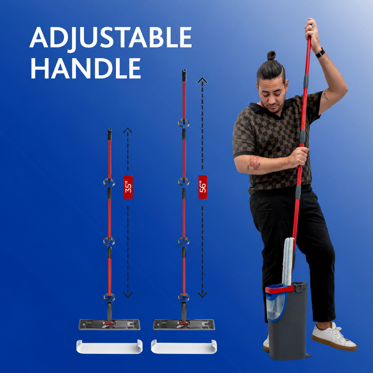 H2prO flat mop system product image