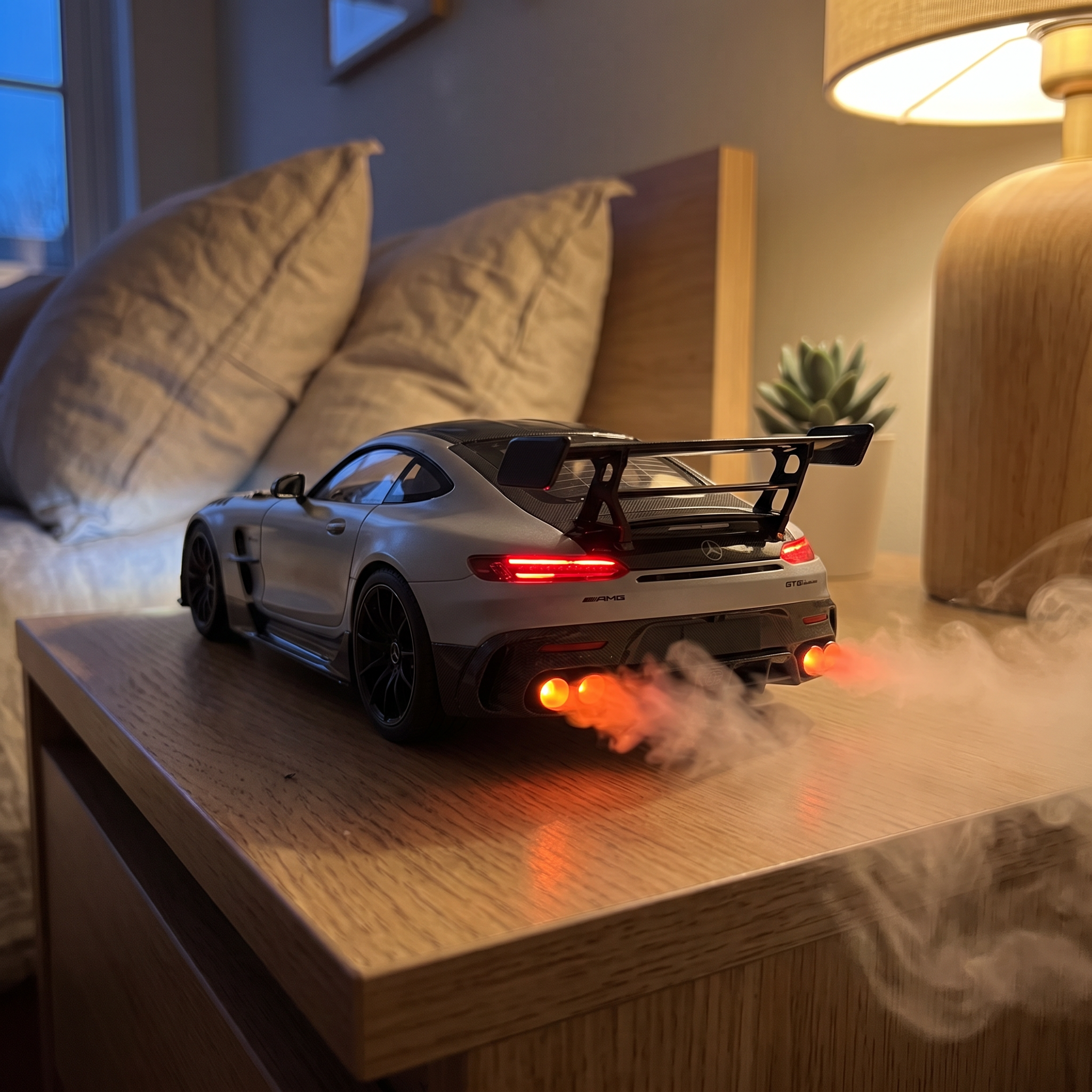 Motor Scent Silver AMG GT Black Series desk humidifier